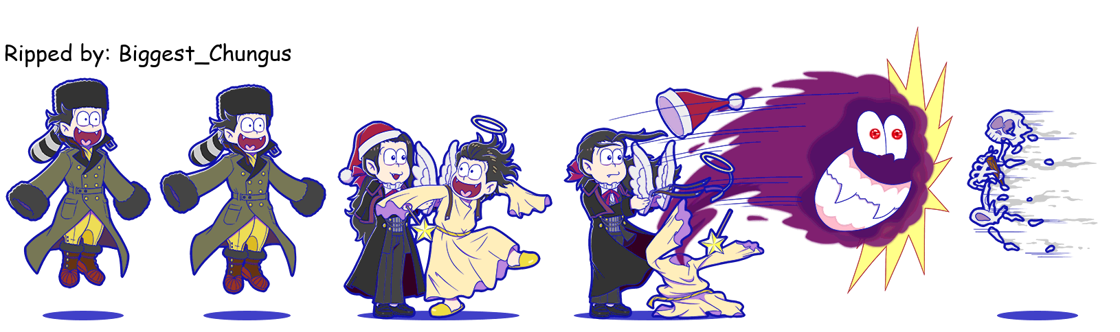 Osomatsu-san Hesokuri Wars: Battle of the NEETs - Jyushimatsu (Vampire: Xmas)