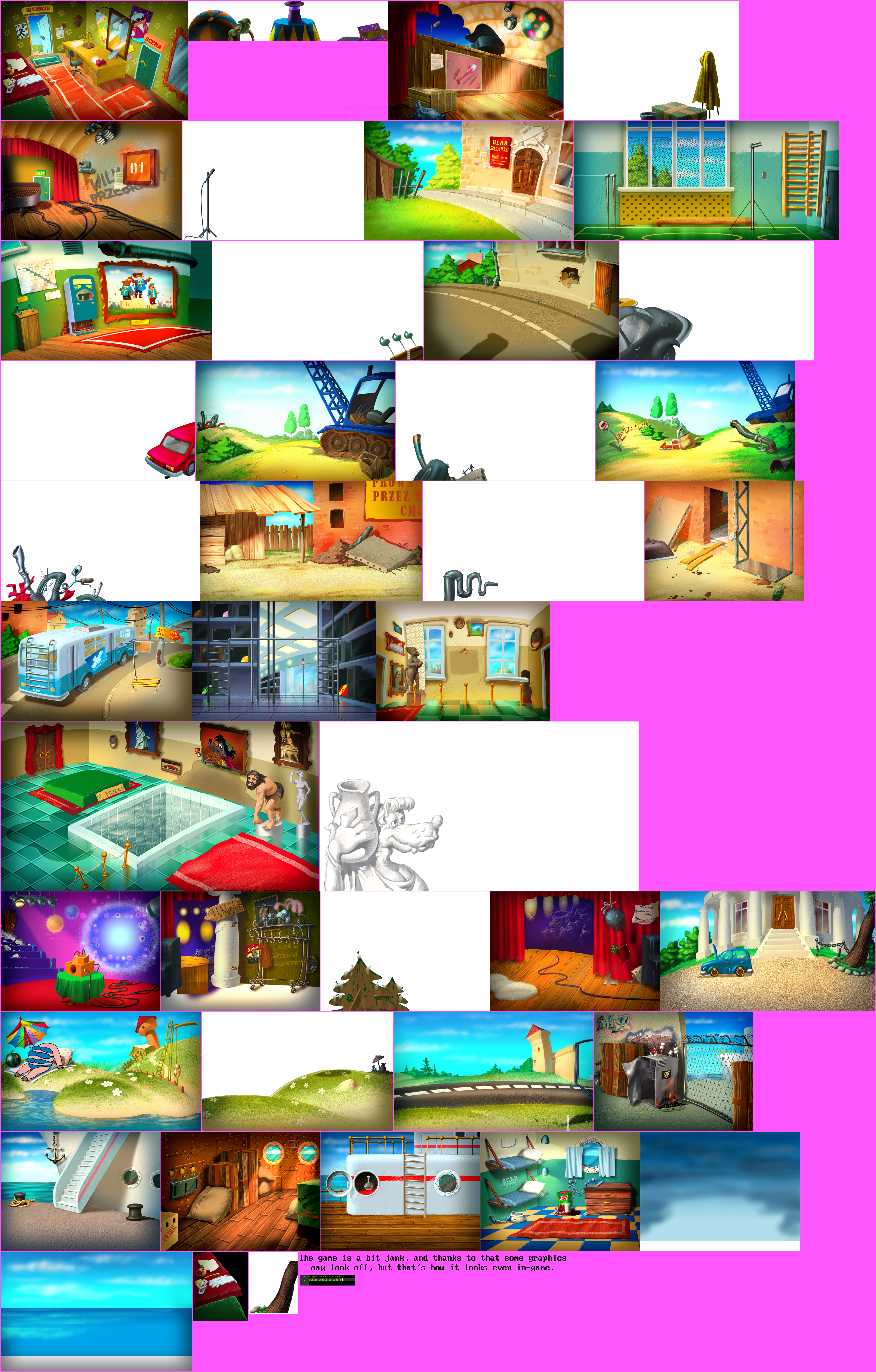 Area Backgrounds