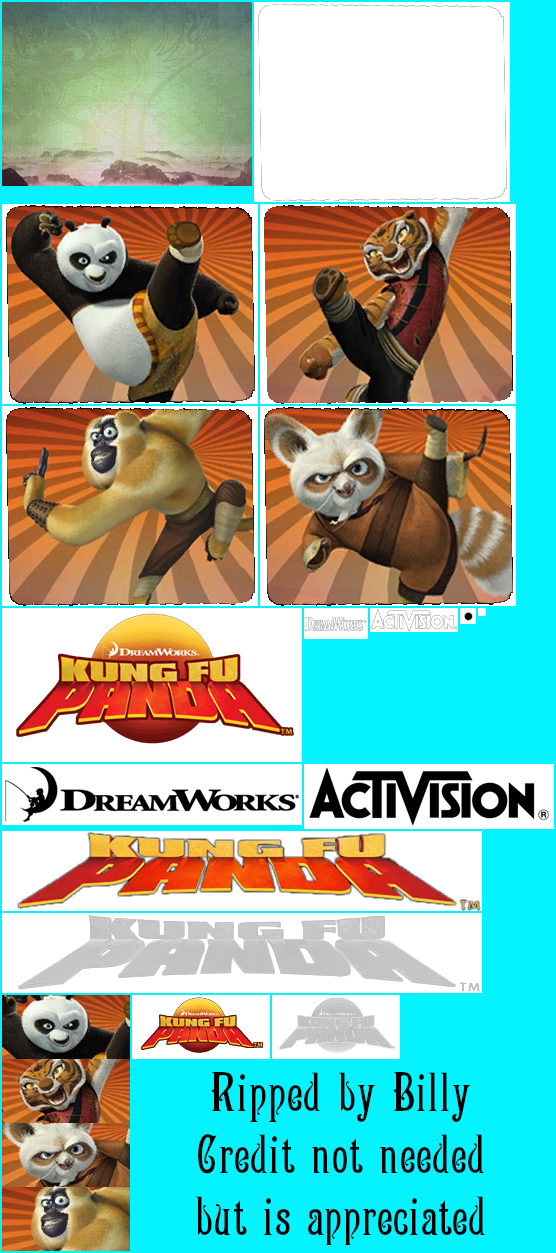 Kung Fu Panda - Wii Menu Banner & Icon