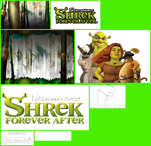 Shrek Forever After - Wii Menu Banner & Icon