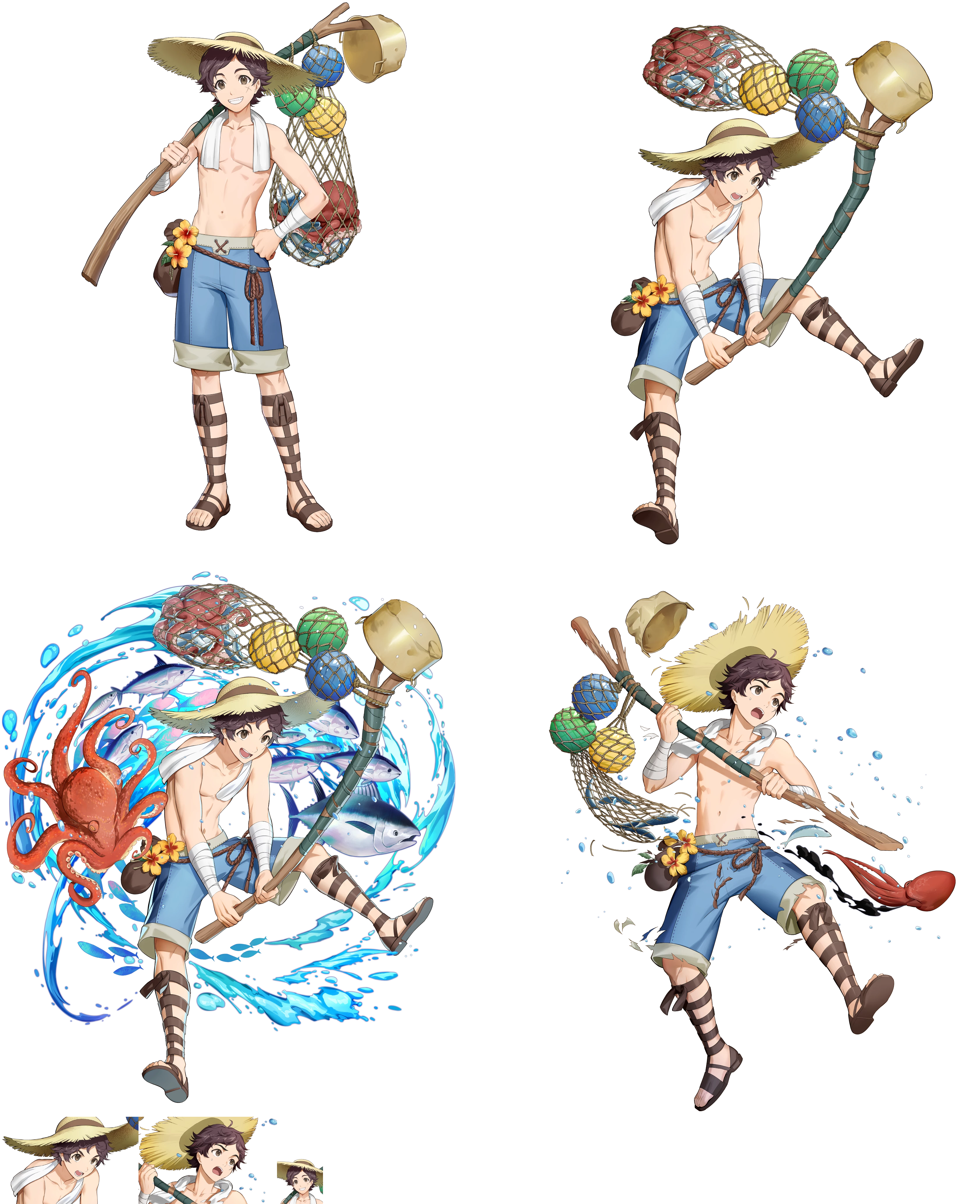 Fire Emblem: Heroes - Donnel (Summer Firsts)
