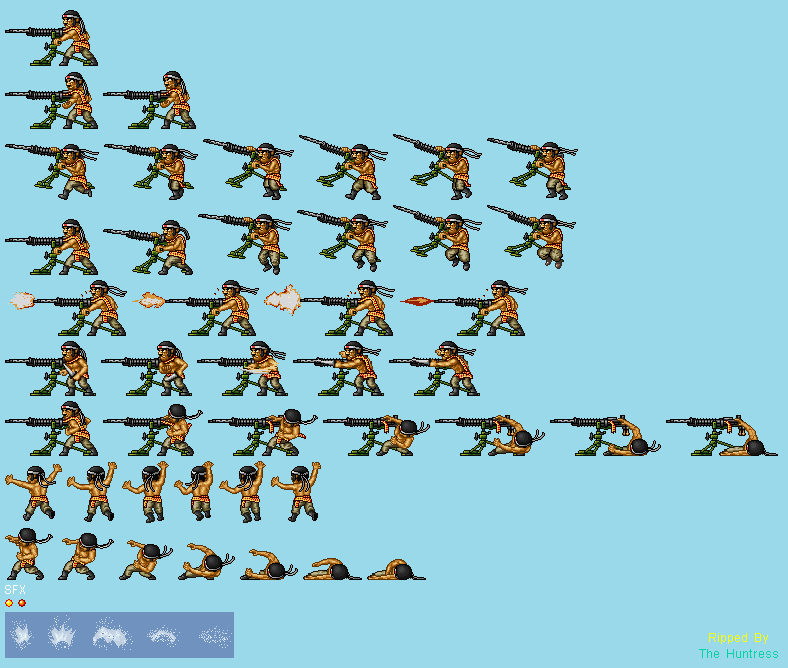 Machine Gun Soldier