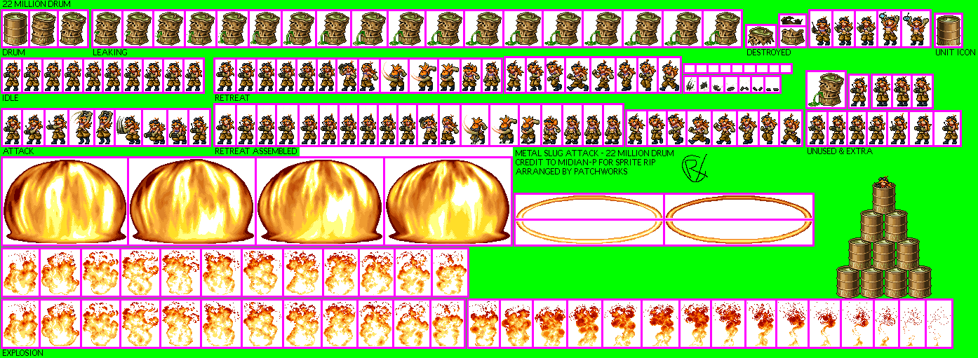 Metal Slug Attack - 22 Million Drum