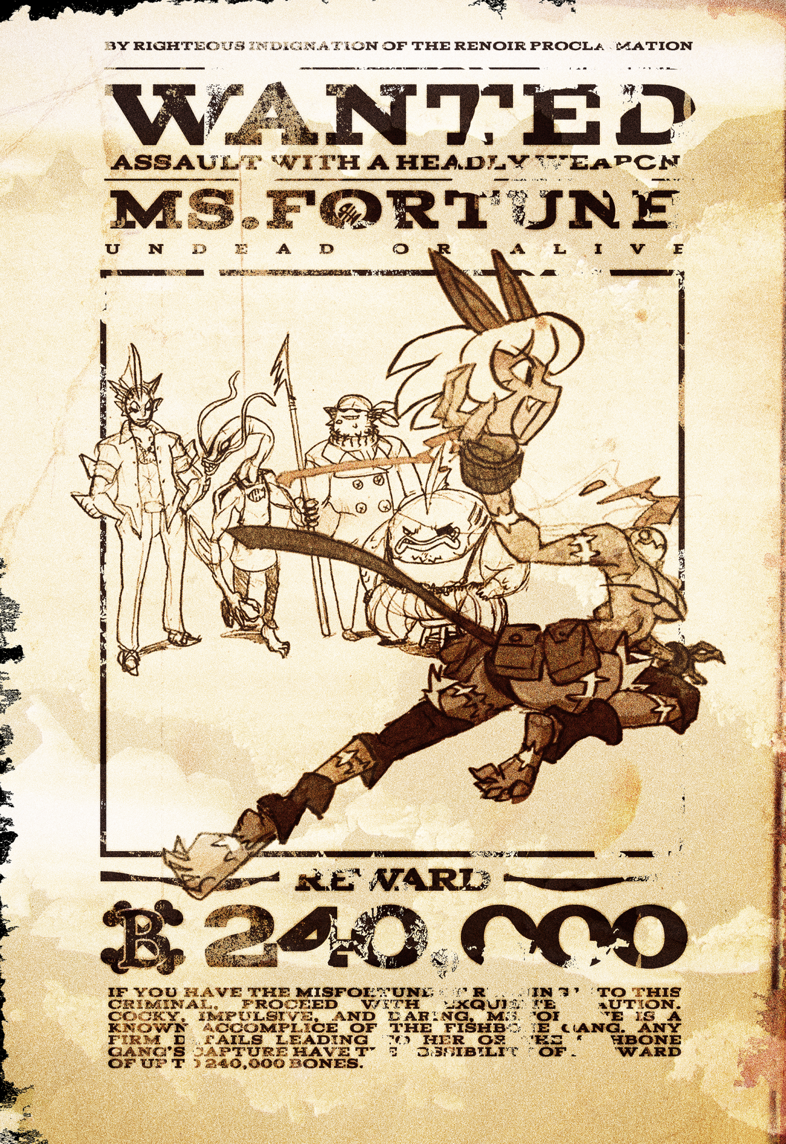 Skullgirls 2nd Encore - Ms. Fortune