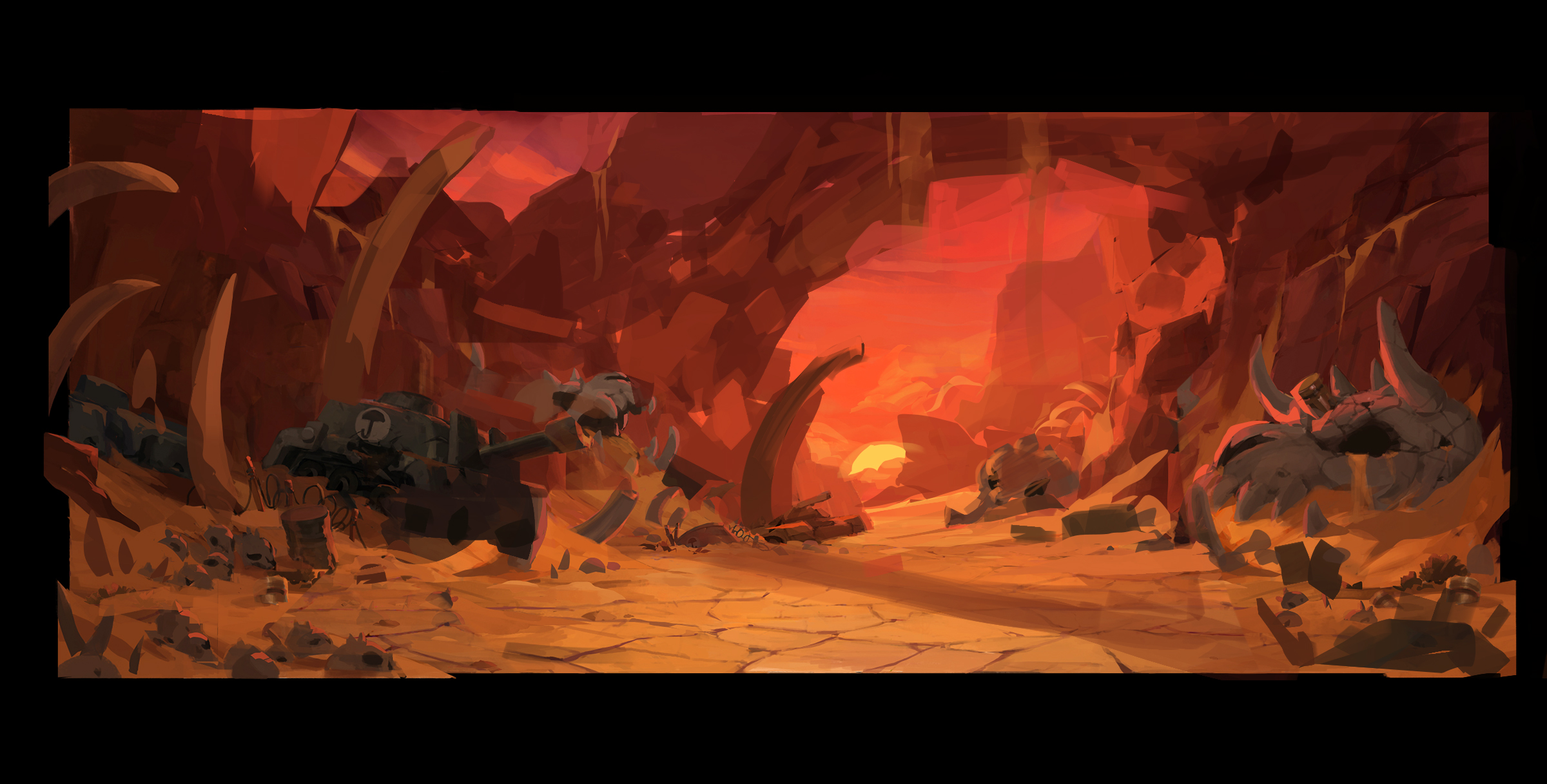 Skullgirls 2nd Encore - No Man's Land (Concept)