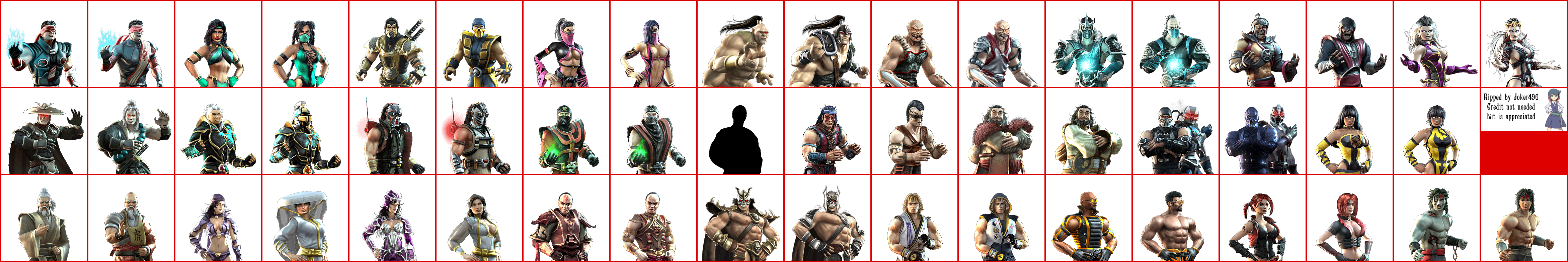 Character Select Portraits