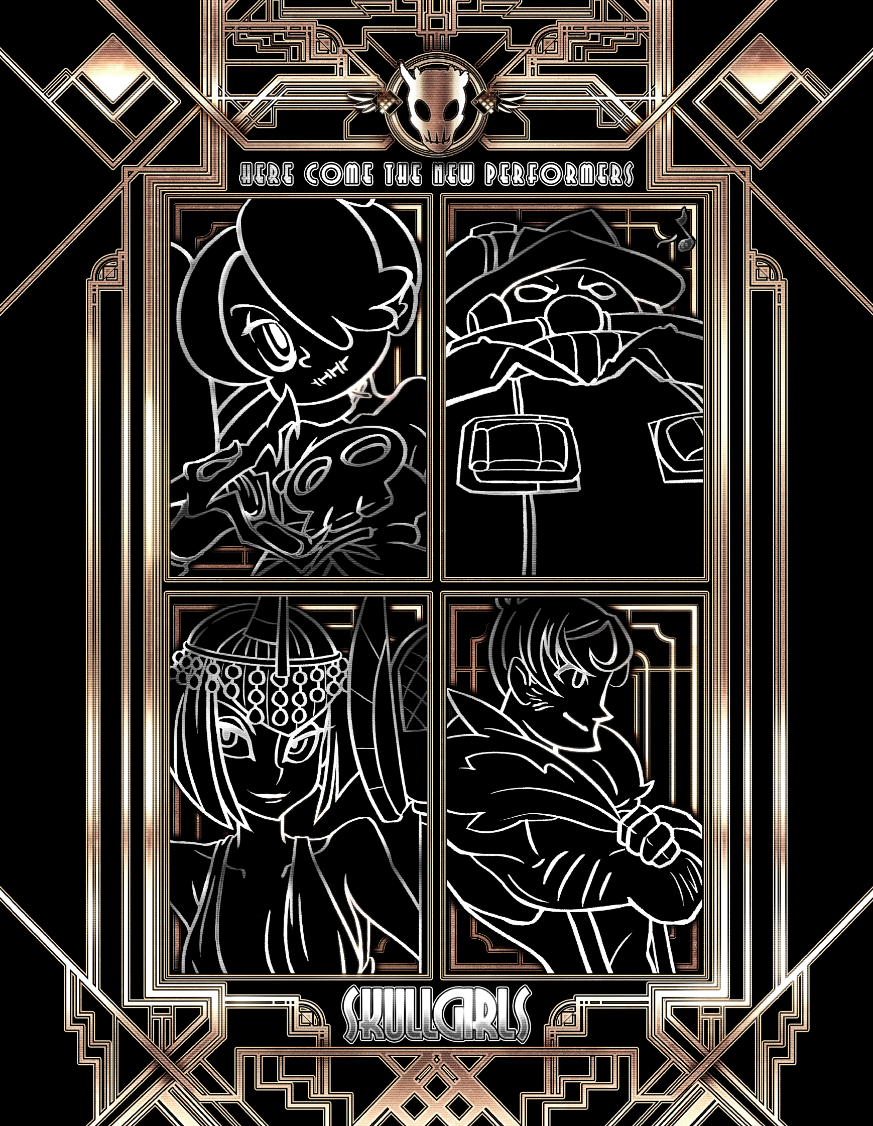 Skullgirls 2nd Encore - IGG Poster
