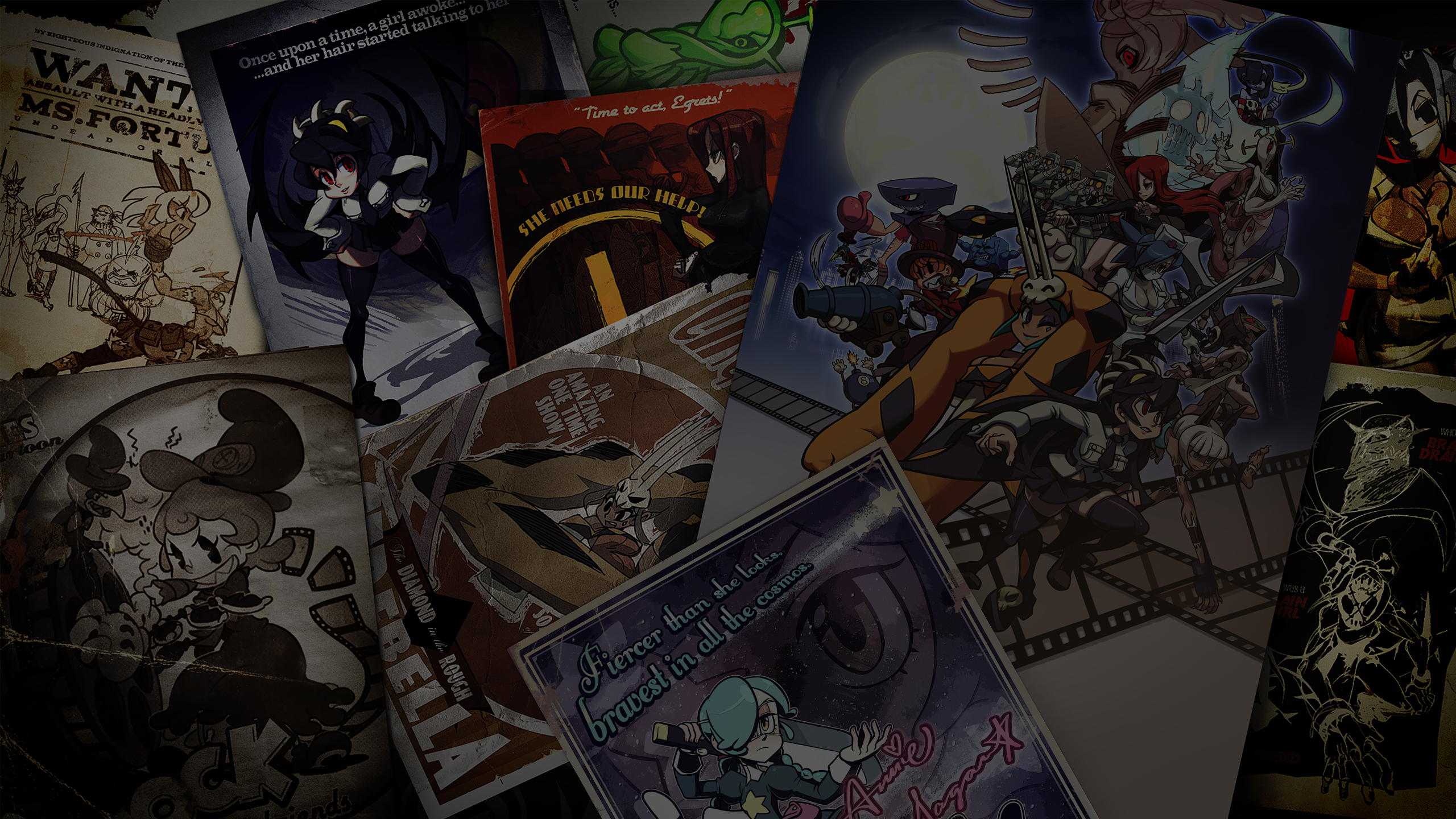 Skullgirls 2nd Encore - Background (Add Annie)