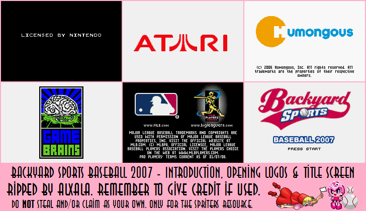 Introduction, Opening Logos & Title Screen