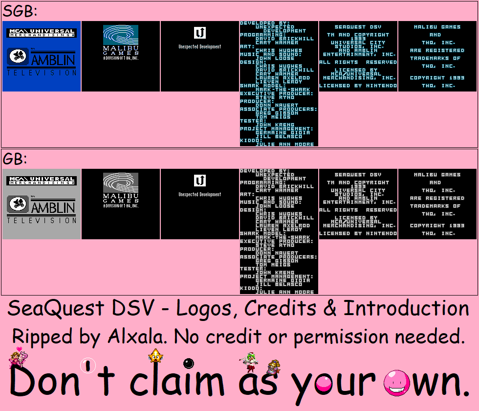SeaQuest DSV - Logos, Credits & Introduction