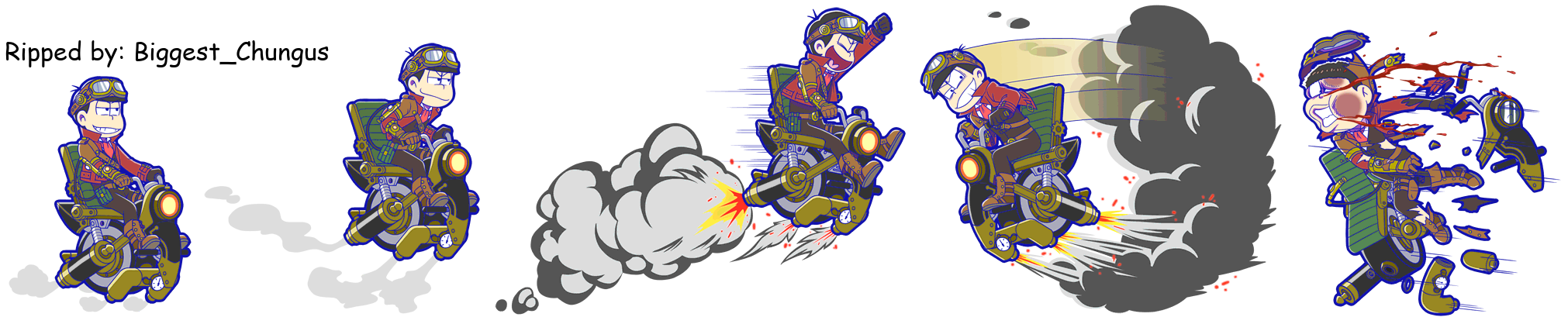 Osomatsu-san Hesokuri Wars: Battle of the NEETs - Osomatsu (Steampunk)