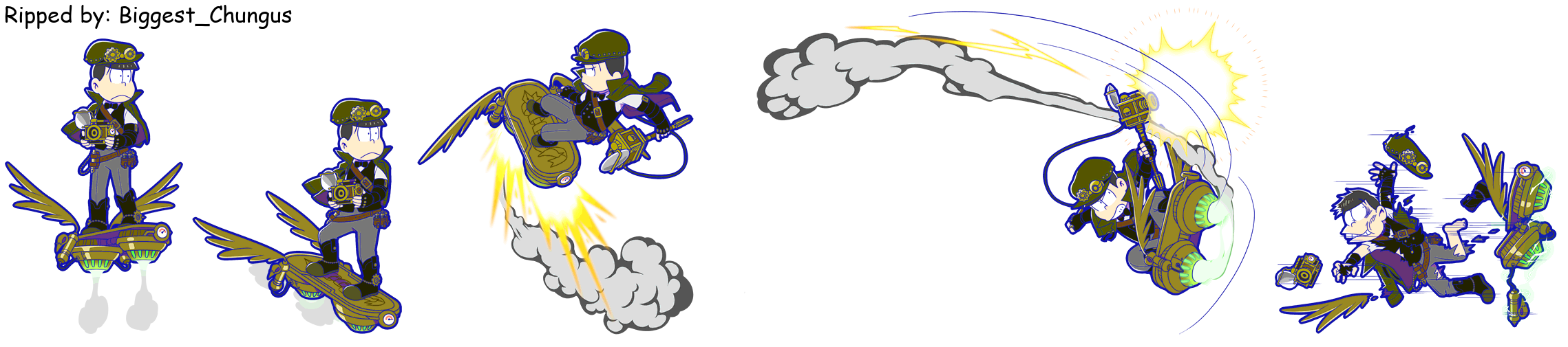 Osomatsu-san Hesokuri Wars: Battle of the NEETs - Choromatsu (Steampunk)