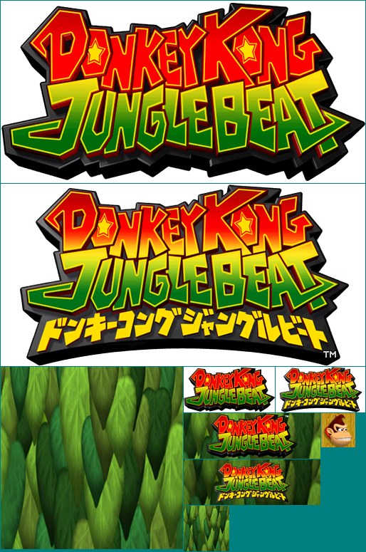 Donkey Kong Jungle Beat - Wii Menu Banner & Data