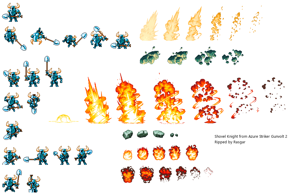 Azure Striker Gunvolt 2 - Shovel Knight