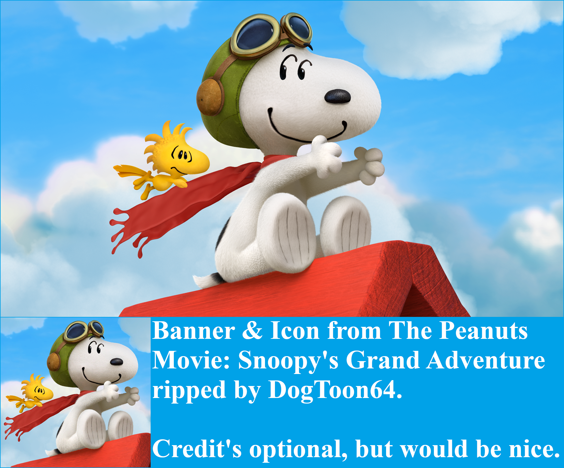 The Peanuts Movie: Snoopy's Grand Adventure - Banner & Icon