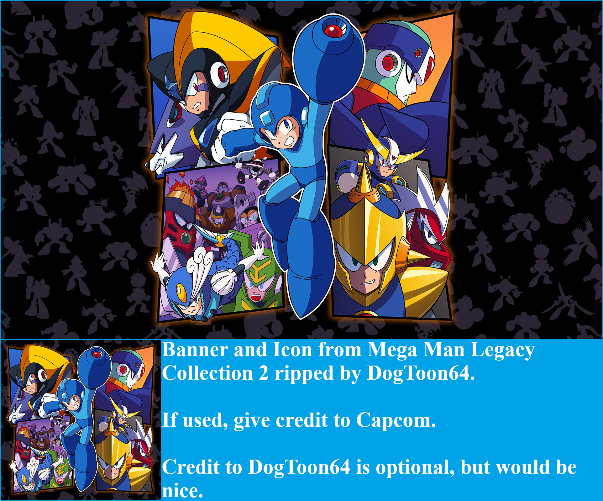 Mega Man Legacy Collection 2 - Banner & Icon