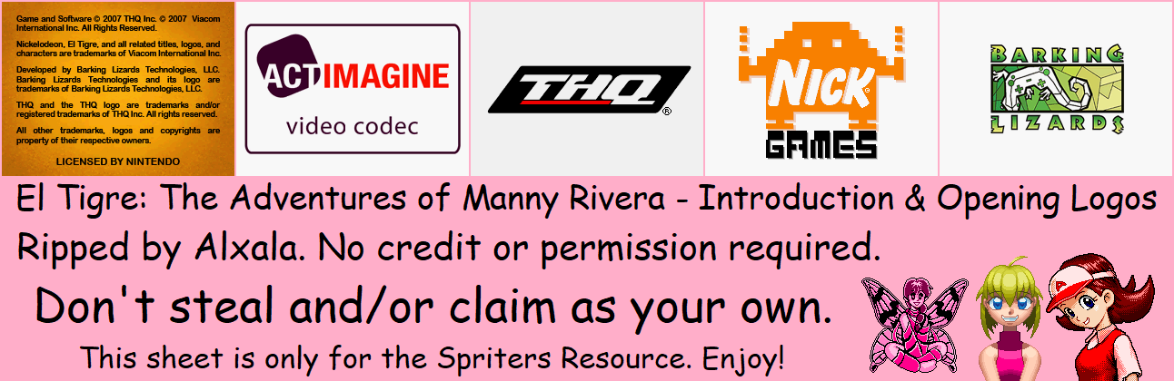 El Tigre - The Adventures of Manny Rivera - Introduction & Opening Logos