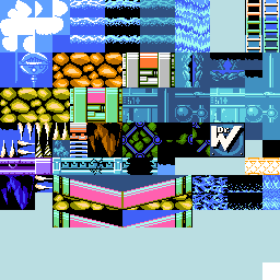 Rockman 8 FC / Mega Man 8 FC - Aqua Man Stage