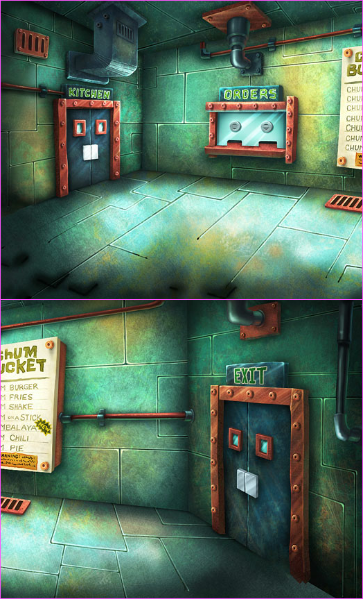 Chum Bucket Inside