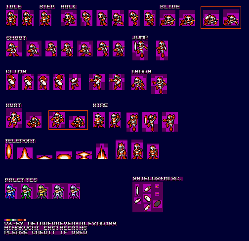 Mega Man Customs - Proto Man (Wily Wars-Style, Expanded)