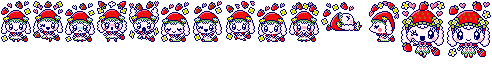 Tamagotchi P's - Yumemitchi (Strawberry Riding Hood Yume)