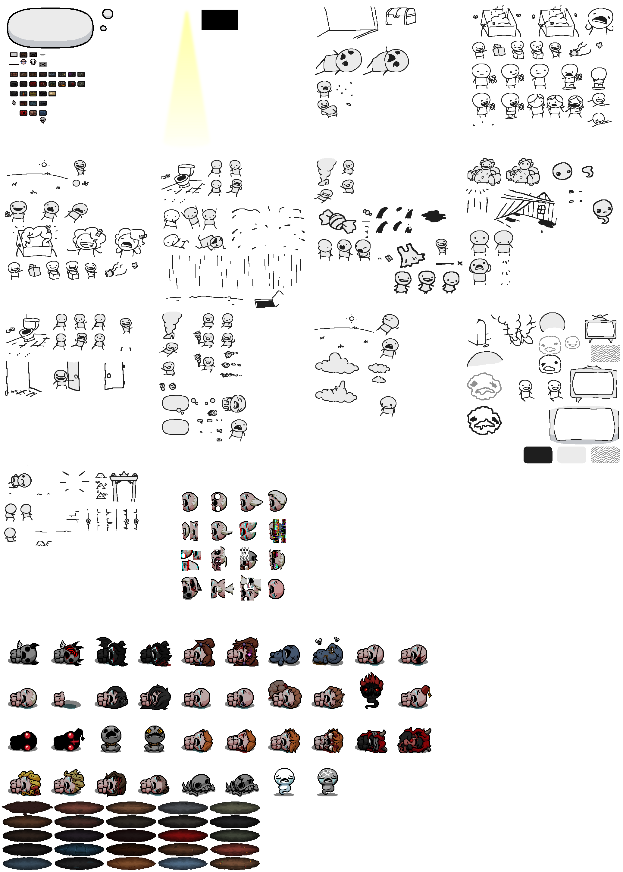 The Binding of Isaac: Rebirth - Nightmare Sequence + Related Assets