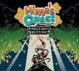 Hime's Quest (Homebrew) - Title Screen