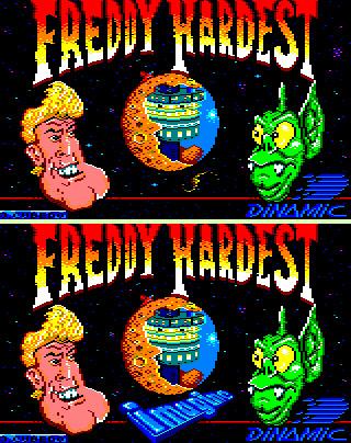 Freddy Hardest - Loading Screen