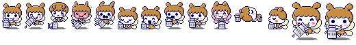 Tamagotchi P's - Pekopekotchi (Pekopeko Brownie)