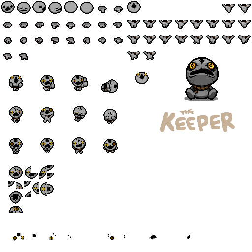 The Binding of Isaac: Rebirth - Tainted Keeper