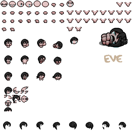 The Binding of Isaac: Rebirth - Eve (Repentance)
