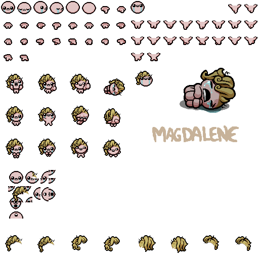 The Binding of Isaac: Rebirth - Tainted Magdalene