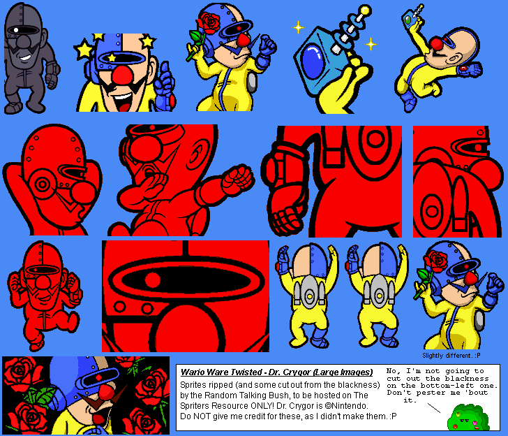 WarioWare: Twisted! - Dr. Crygor (Large Images)