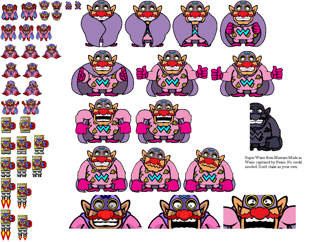 WarioWare: Twisted! - Wario-Man