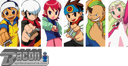 Mega Man Battle Chip Challenge - Slot-In Images