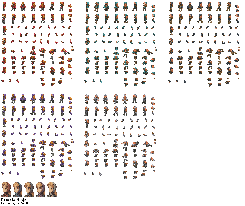 Final Fantasy Tactics - Ninja (Female)