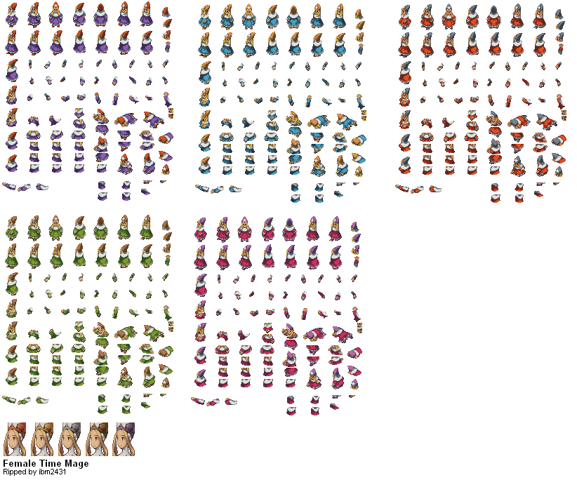 Final Fantasy Tactics - Time Mage (Female)