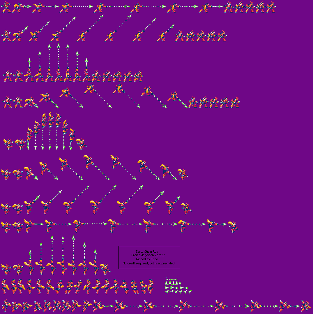 Mega Man Zero 2 - Zero: Chain Rod