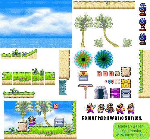 Wario Land 4 - Palmtree Paradise