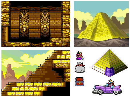Wario Land 4 - Golden Pyramid
