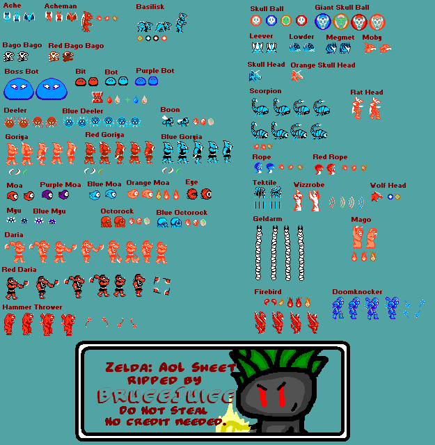 zelda enemies zelda enemies