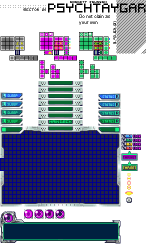 Metroid Fusion - Map Screen