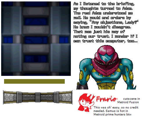 Metroid Fusion - Cutscene 2