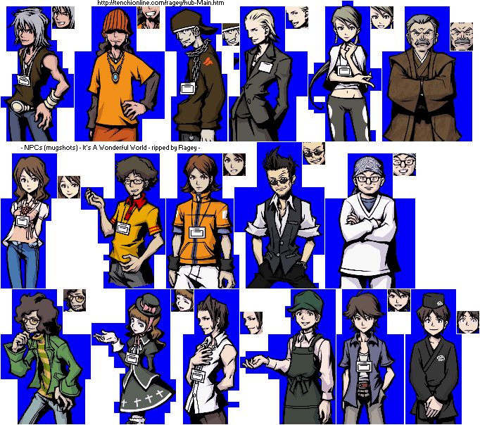 The World Ends With You - NPC Mugs 3