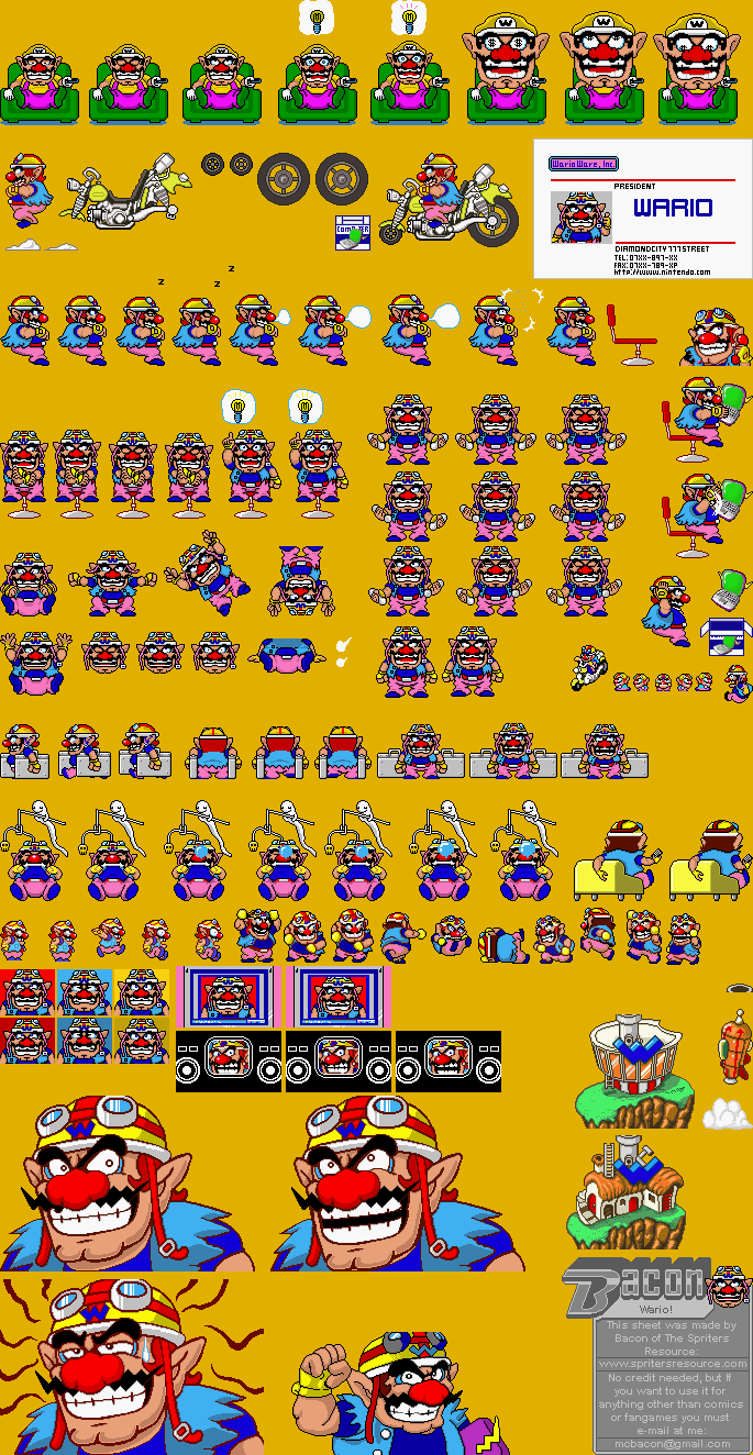 WarioWare, Inc.: Mega Microgames! - Wario