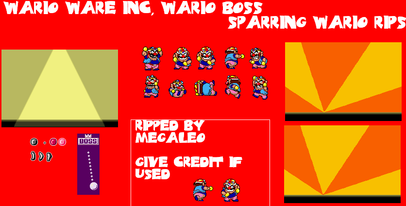 Sparring Wario