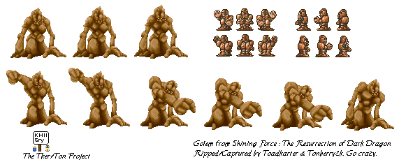 Shining Force: Resurrection of the Dark Dragon - Golem