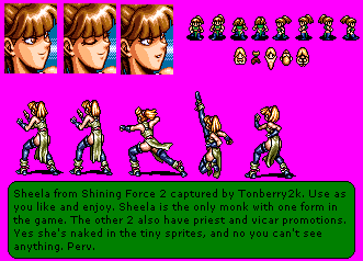 Shining Force 2 - Sheela