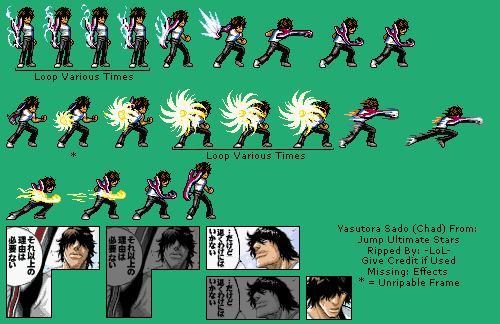 Jump Ultimate Stars - Yasutora Sado