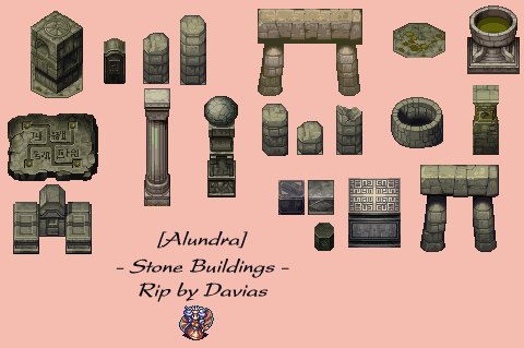 Alundra - Stone Buildings